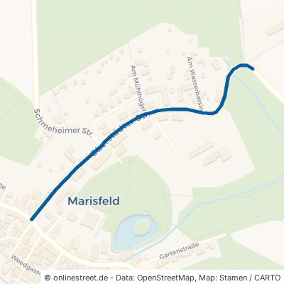 Oberstädter Straße Marisfeld 