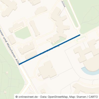 Professor-Beltz-Weg Aachen Hangeweiher 