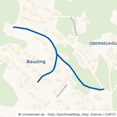 Felsenweg Hauzenberg Bauzing 