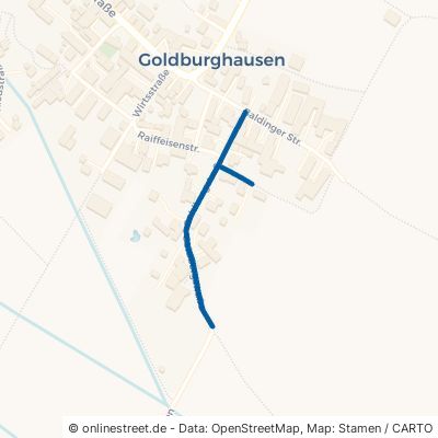 Goldbergstraße Riesbürg Goldburghausen 