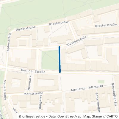 Wendenstraße Cottbus Mitte 