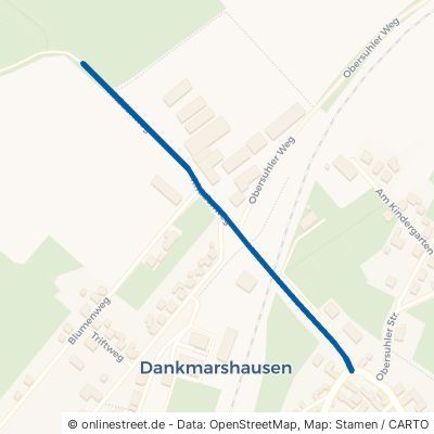Rhädenweg Werra-Suhl-Tal Dankmarshausen 