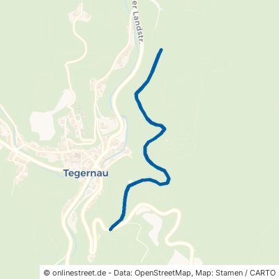 Hegerainweg Kleines Wiesental Tegernau 