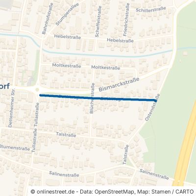 Bachweg Karlsdorf-Neuthard Karlsdorf 