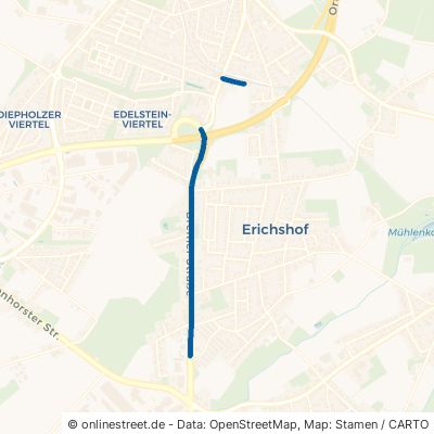 Bremer Straße Weyhe Erichshof 