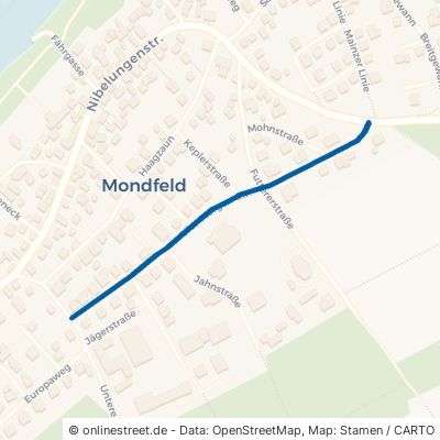 Vier-Morgen-Straße Wertheim Mondfeld 