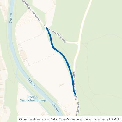Traunwiesenweg Traunstein Empfing 