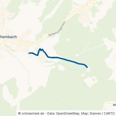 Hohensteiner Straße Lautertal (Odenwald) Reichenbach 