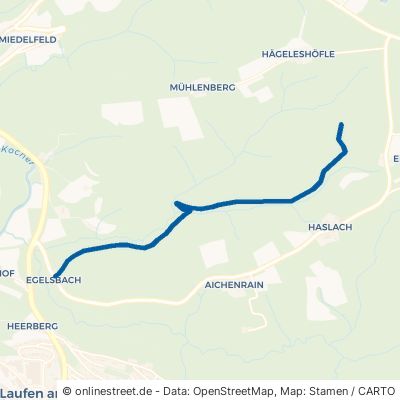 Tannenwaldweg Sulzbach-Laufen Laufen 