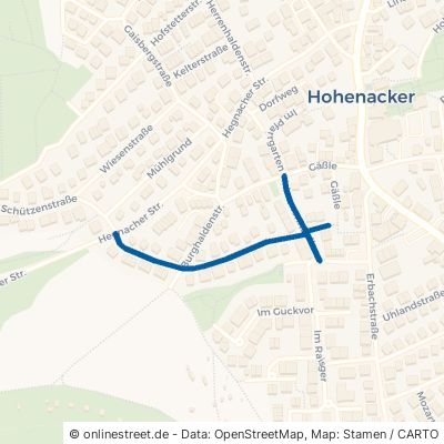 Immenhäldle Waiblingen Hohenacker 