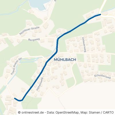 Franz-Huber-Straße Kiefersfelden Mühlbach 