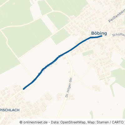 Rottenbucher Straße Böbing 