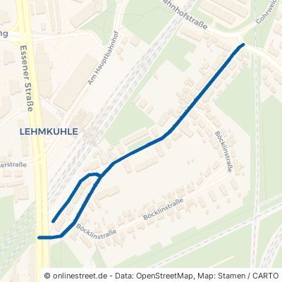 Lehmkuhler Straße Bottrop Lehmkuhle 