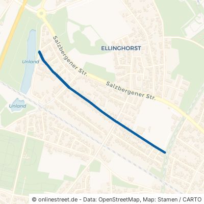 Unlandstraße Rheine Wietesch/Schleupe 