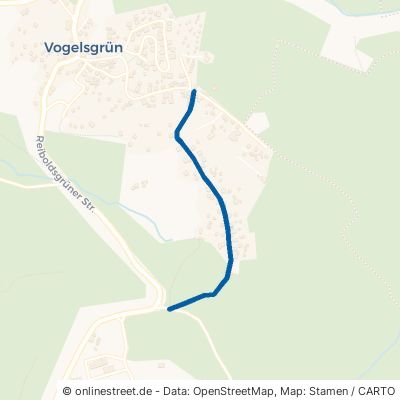 Siedlungsstraße Auerbach (Vogtland) Vogelsgrün 
