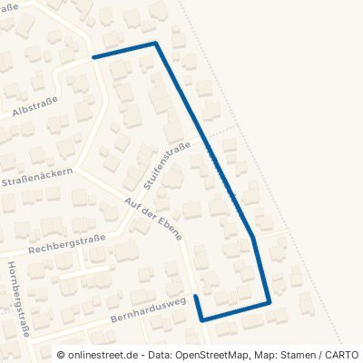 Hohenstaufenstraße Spraitbach 