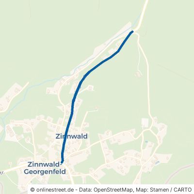 Geisingstraße Altenberg Zinnwald-Georgenfeld 