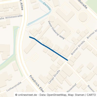 Orthstraße Delmenhorst Mitte 