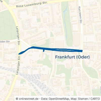 Heilbronner Straße Frankfurt (Oder) Frankfurt 