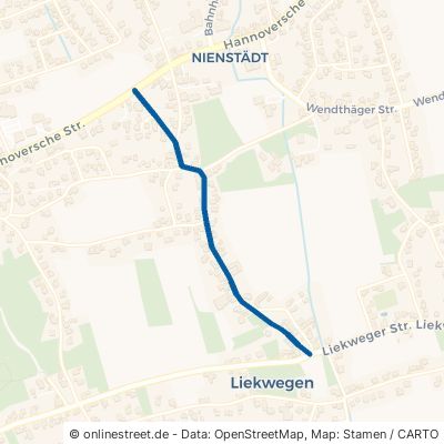 Hüttenstraße Nienstädt Liekwegen 