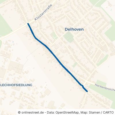 Hauptstraße Dormagen Delhoven 