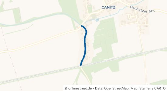 Siedlungsstraße Riesa Canitz 