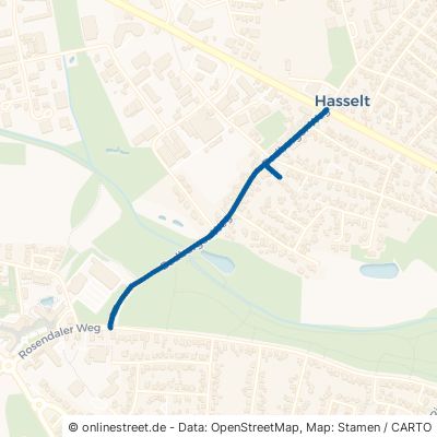 Bedburger Weg Bedburg-Hau Hasselt 