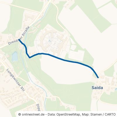 Saidaer Straße Kreischa Saida 