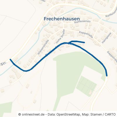 Bottenhorner Straße Angelburg Frechenhausen 