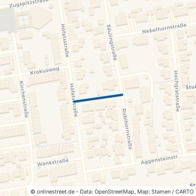 Hochvogelstraße Bad Wörishofen Gartenstadt 