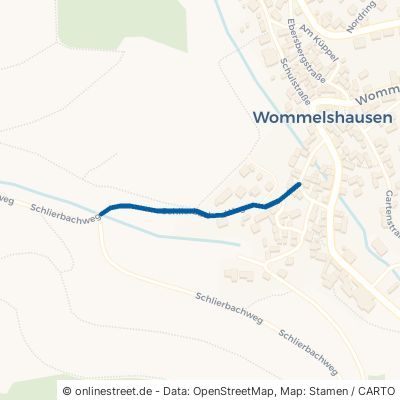 Schlierbacher Weg Bad Endbach Wommelshausen 