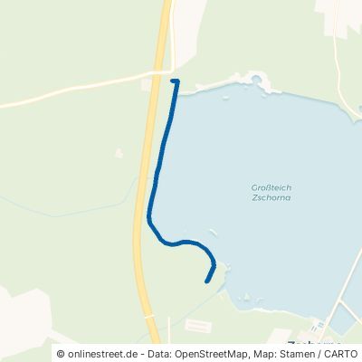 Dammweg Thiendorf Tauscha 