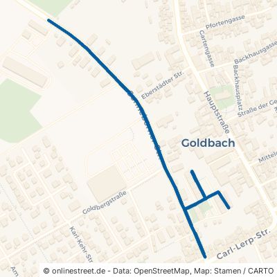 Sonneborner Straße Nessetal Goldbach 