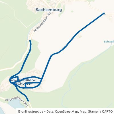 Am Schloß Frankenberg (Sachsen) Sachsenburg 