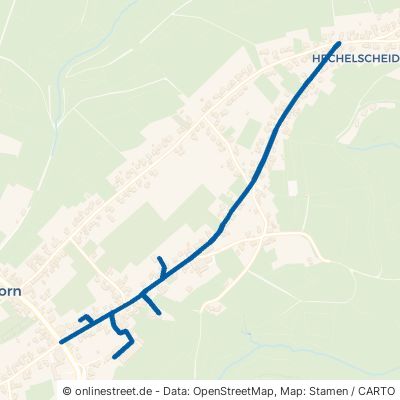 Hechelscheider Straße Simmerath Steckenborn 