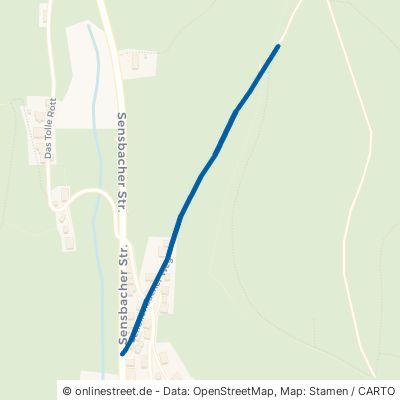 Schöllenbacher Weg Oberzent Ober-Sensbach 