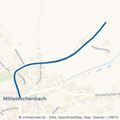 Windsbacher Straße Mitteleschenbach 