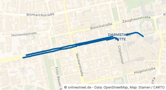 Rheinstraße Darmstadt 