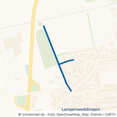 Holzweg Sülzetal Langenweddingen 
