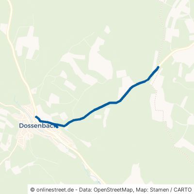 Wehrer Straße Schwörstadt Dossenbach 