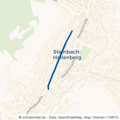 Bismarckstraße Steinbach-Hallenberg 