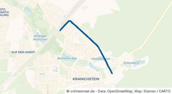 Parkstraße Darmstadt Kranichstein 