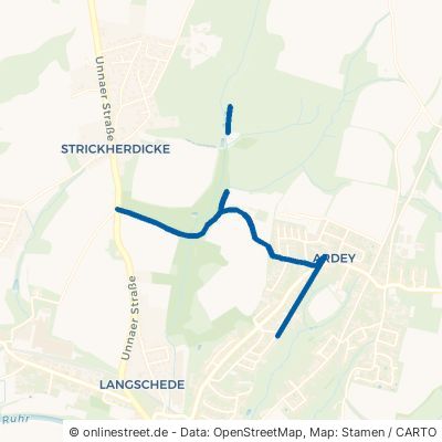 Heideweg Fröndenberg Strickherdicke 
