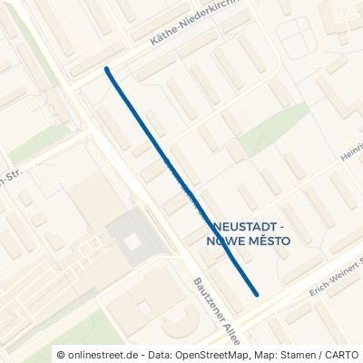 Bertolt-Brecht-Straße Hoyerswerda 