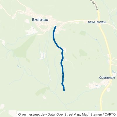 Bergackerweg Breitnau Vorderdorf 