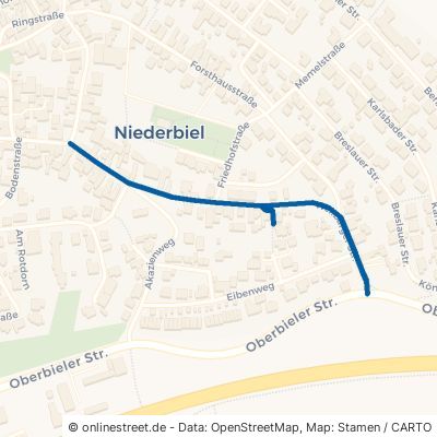 Weilburger Straße Solms Niederbiel 