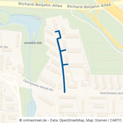 Dietrich-Bonhoeffer-Straße Bremen Neue Vahr Südost 