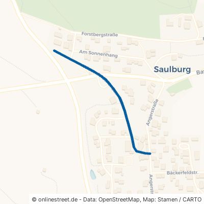 Wiesenfeldener Straße Wiesenfelden Saulburg 