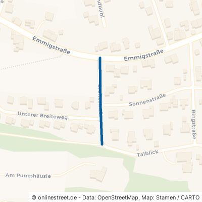 Breitestraße Krauchenwies Ablach 