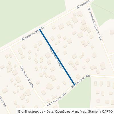Lübbener Straße Königs Wusterhausen Zeesen 